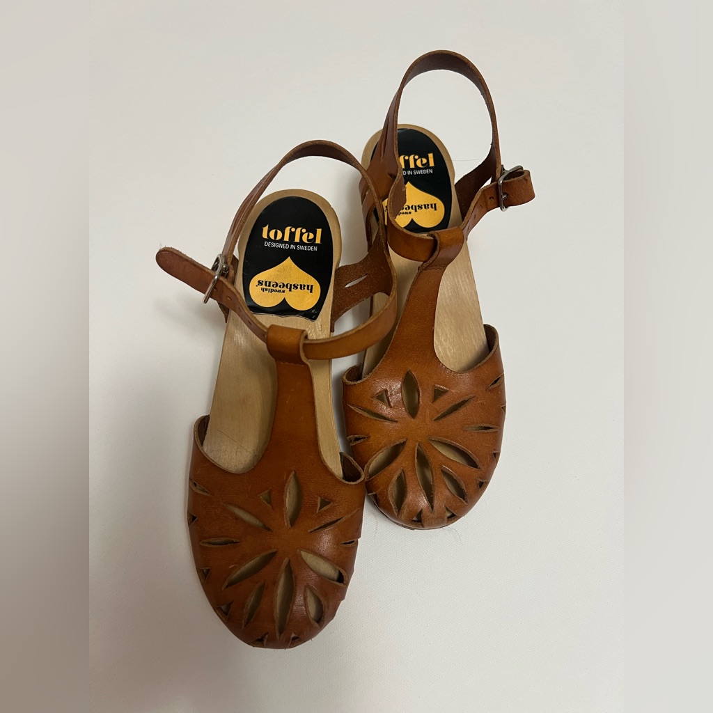 Swedish Hasbeens Lacy Sandal